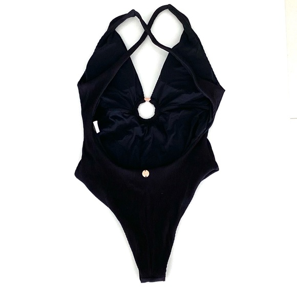 NEW 2022 Polonio One Piece Black Swimsuit Small - Picture 3 of 3